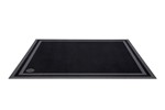 DRUMnBASE Sound Stage Persian Style Drum Rug 6'' X 5.5'' Stage Black