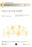 Holy Is The Lord                     Orch