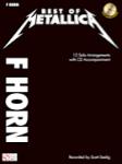 Best of Metallica w/cd [f horn]