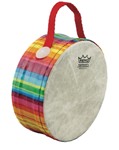 Baby Drum with Twin Ball Mallet - Kids Make Music Series 5 inch. x 2 inch. Acousticon Shell & Pre-Tuned Fiberskyn Drumhead