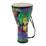 Kids Percussion 8 inch. Djembe - Rain Forest Finish