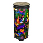 Kids Percussion 12 inch. Tubano Drum Fliptop - Rain Forest Finish