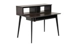 Elite Furniture Series Main Desk In Dark Walnut Finish