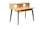 Elite Furniture Series Main Desk In Natural Maple Matte Finish