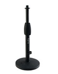 Frameworks Desktop Mic Stand With 6 Round Base, Standard Twist Clutch