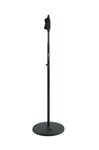 Frameworks Roundbase Mic Stand With 12 Round Base And Deluxe One-handed Clutch