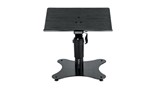 Universal Laptop Desktop Stand With Adjustable Height & Weighted Base