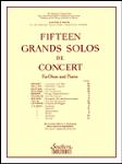 15 Grands Solos De Concert [oboe/piano set]