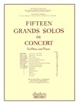 15 Grands Solos De Concert [oboe/piano set]