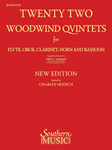 Southern Albert Andraud Andraud A  22 Woodwind Quintets - Bassoon