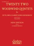 Southern Albert Andraud Andraud A  22 Woodwind Quintets - Clarinet