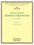 88 German Quartets
