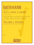 Baermann For Alto & Bass Clarinet