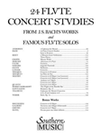 24 Flute Concert Studies - Unaccompanied Flute Flute