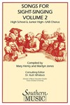 Songs For Sight Singing-High School/Junior High SAB Volume 2