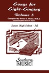 Songs For Sight Singing-Junior High Treble Volume 3