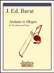 Southern Barat J   Andante and Allegro for Trombone and Piano
