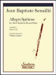 Southern Senaille J Gee H  Allegro Spiritoso - Alto Clarinet