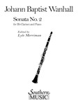 Sonata No. 2 ( Archive) [clarinet] Vanhal