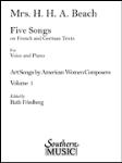 Art Songs by American Women Composers