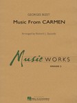 Music from Carmen w/online audio [concert band] Bizet/Saucedo SCORE/PTS