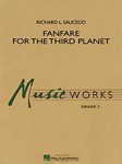 Fanfare For The Third Planet w/online audio [concert band] Saucedo SCORE/PTS