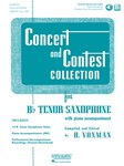 Concert and Contest Collection for Bb Tenor Saxophone - Solo Book with Online Media tenor sax