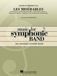 Soundtrack Highlights from Les Miserables [concert band] Score & Pa