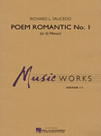 Hal Leonard Saucedo R   Poem Romantic No 1 in G Minor - Concert Band