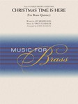 Christmas Time Is Here [brass quintet] Wasson Score & Pa