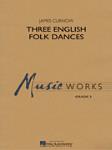 Three English Folk Dances [concert band] Curnow Score & Pa