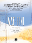 Hal Leonard Webber A L Sweeney M  Joseph & Amazing Technicolor Dreamcoat Highlights (Flex Band) - Concert Band