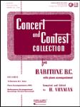 Rubank  Voxman  Concert and Contest Collection for Baritone BC - Solo Book with Online Media