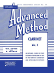 Rubank Gower/voxman   Rubank Advanced Method Volume 1 - Clarinet
