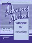 Rubank Advanced Vol 1 Saxophone