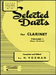 Rubank Various Voxman H  Selected Duets Volume 1 - Clarinet Duet