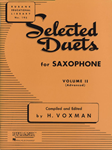 Rubank Selected Duets for Saxophone Volume II
