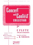 Concert and Contest Collection for C Flute - Piano Accompaniment piano accp