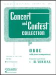 Rubank Various Composers Voxman H  Concert and Contest Collection for Oboe - Piano Accompaniment