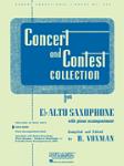 Rubank Various Composers Voxman H  Concert and Contest Collection for Alto Saxophone - Solo Book Only