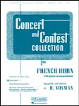 Rubank Various Voxman  Concert and Contest Collection for French Horn - Solo Book Only