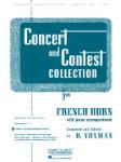 Rubank  Voxman  Concert and Contest Collection for French Horn - Piano Accompaniment