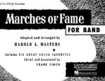 Rubank Various Composers Walters  Marches Of Fame For Band - Flute