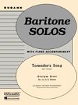 Toreador's Song (from Carmen) - Baritone Solo (B.C. or T.C.) with Piano - Grade 3