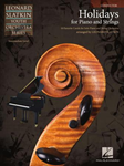 Hal Leonard  Slatkin L  Holidays for Piano and Strings - Score