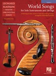 World Songs for Solo Instruments and Strings [violin 1] Vln 1