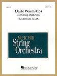 Daily Warm-ups For String Orchestra