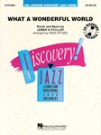 What A Wonderful World For Developing Jazz Ensemble Grade 1-2 w/online audio SCORE/PTS