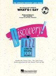 What'd I Say for Jazz Ensemble w/online audio SCORE/PTS