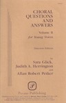 Choral Questions & Answers  Volume 2